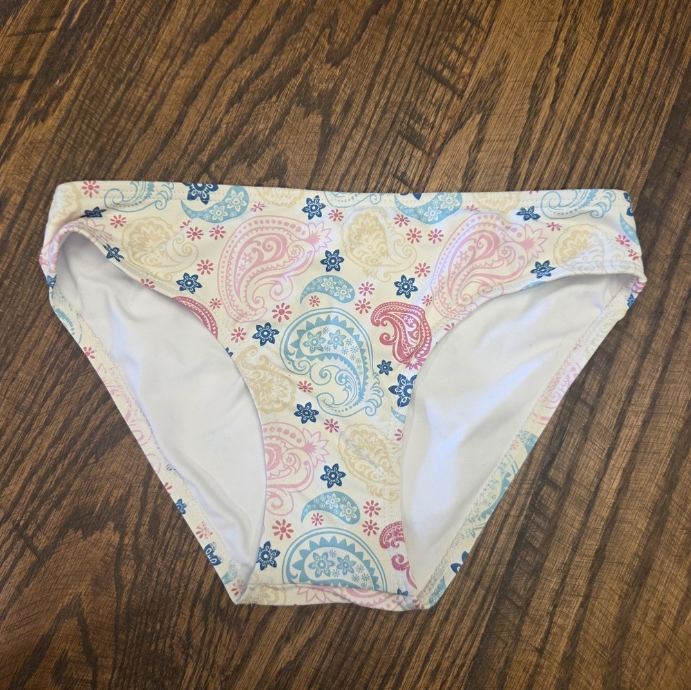 Paisley Print Bikini Bottom
